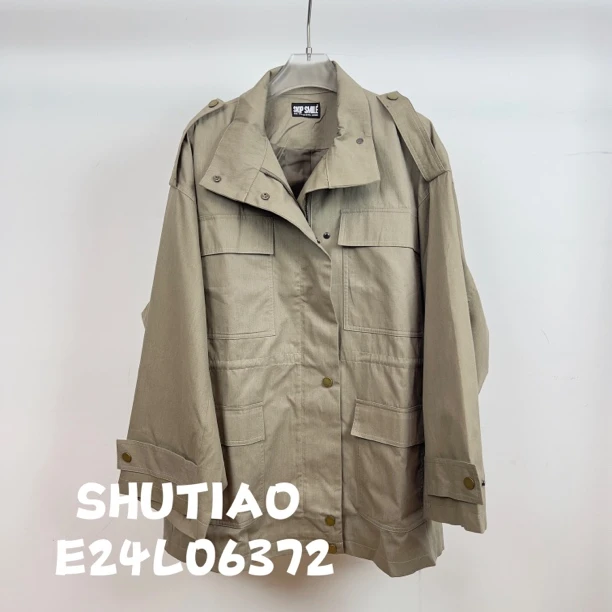 【SHUTIAO】2024秋冬：新款小众设计款外套E24L06372