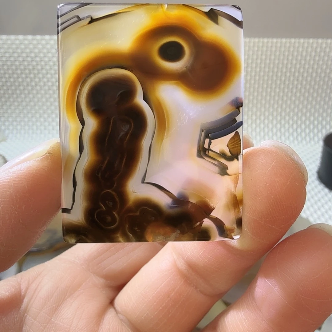 玛瑙/玉髓未镶嵌吊坠(不含链)