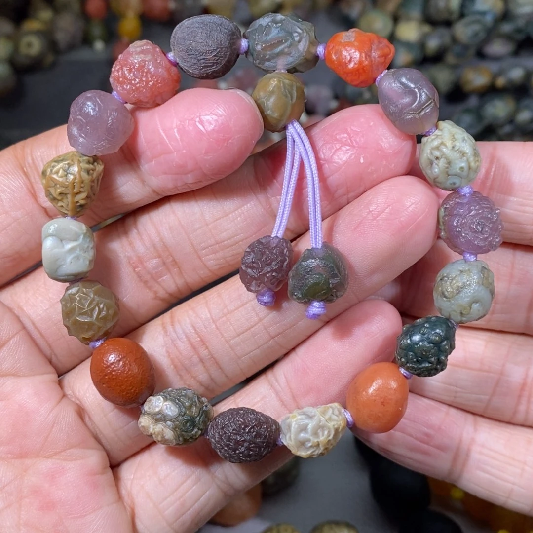 未镶嵌玛瑙/玉髓珠宝奇石