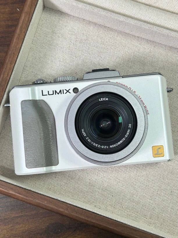 9新 Panasonic/松下 lx5 白色 高清ccd数码相机