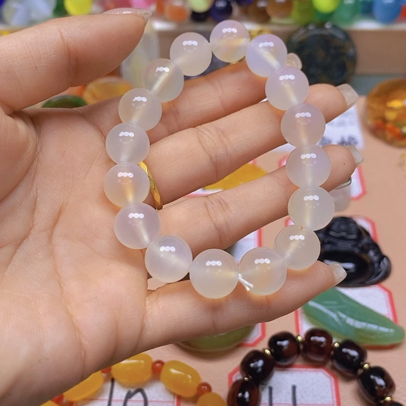 【闪购商品】玛瑙/玉髓颈饰未镶嵌绿*