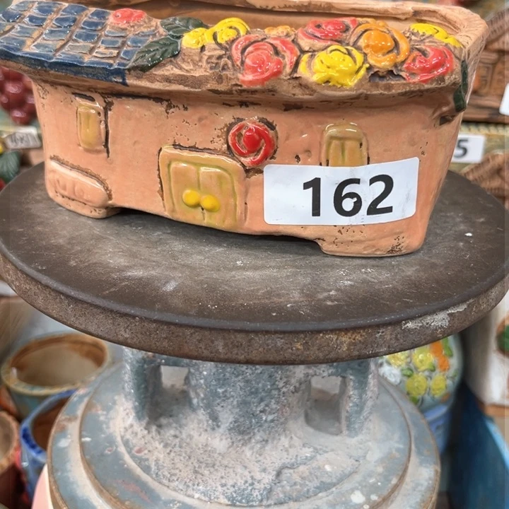 紫砂花盆粗陶材质多肉花盆