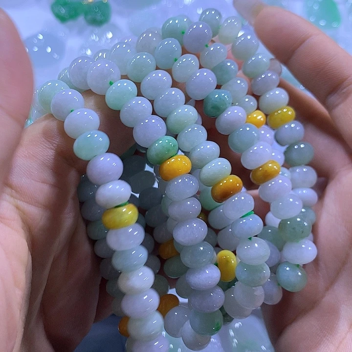 翡翠未镶嵌颈饰天然翡翠Ａ货手串多样性发货发其一