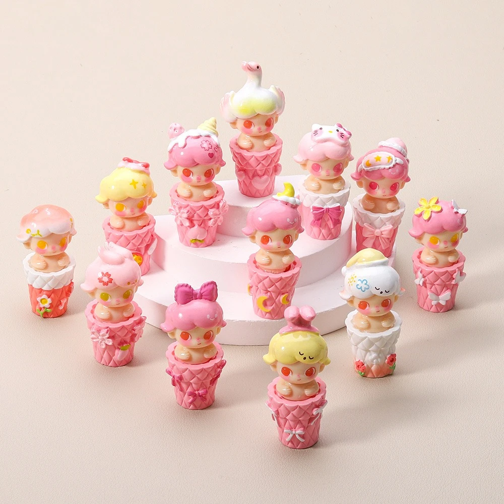 【九宫格】迪莫樱花杯 可爱树脂DIY车载摆件对对碰