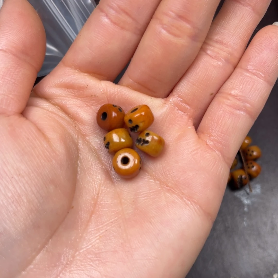 驼骨手串/手链编号35发5颗尺寸0,9