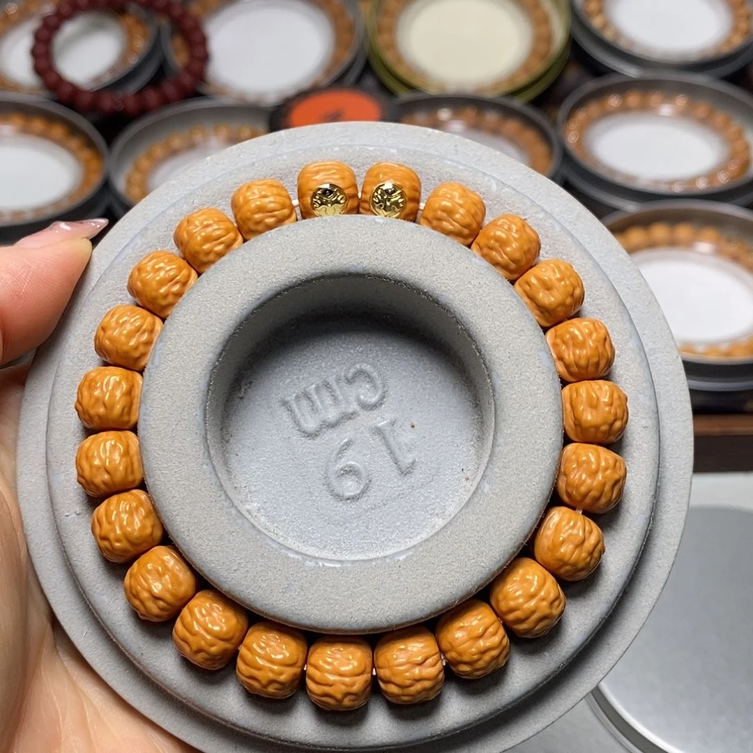 猴头核桃手串343号10-11左右双标蛤蟆头全品