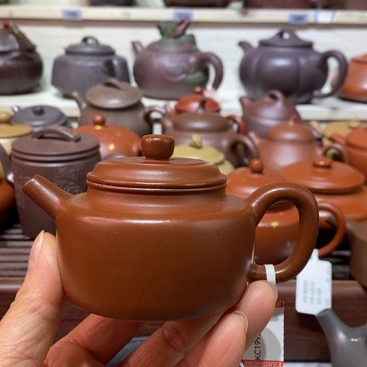 茶壶紫砂微瑕处理一把