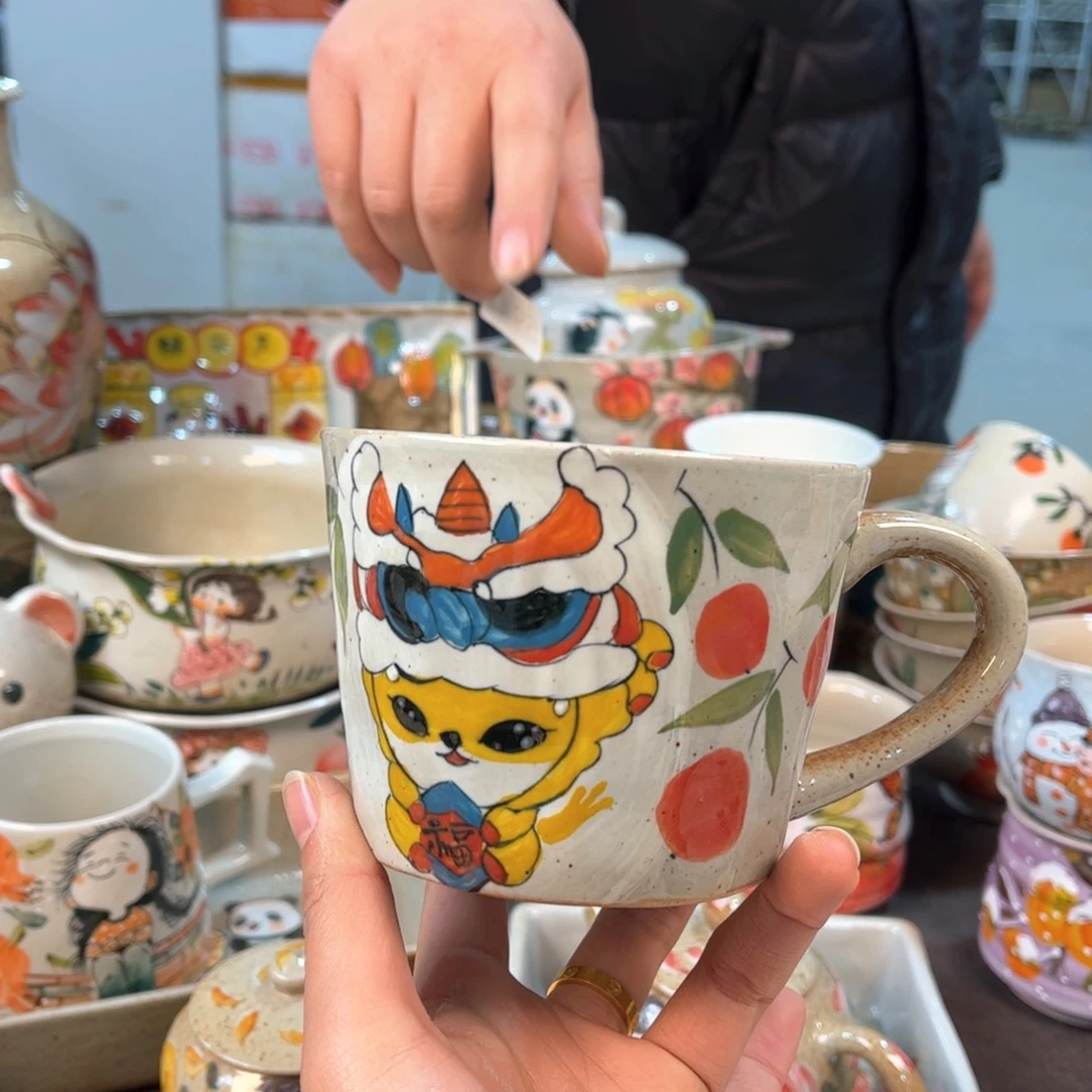 景德镇陶瓷手工杯