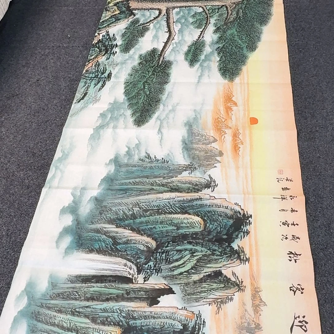 纯手绘国画作品好看