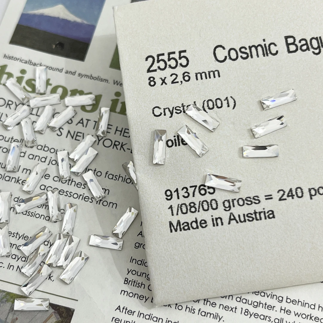 美甲饰品奥地利正品华子平底异形合集 多款式  美甲钻饰