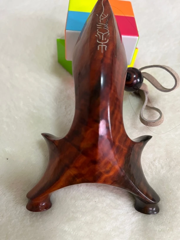 老挝大红酸枝赤霄8016实木弹弓