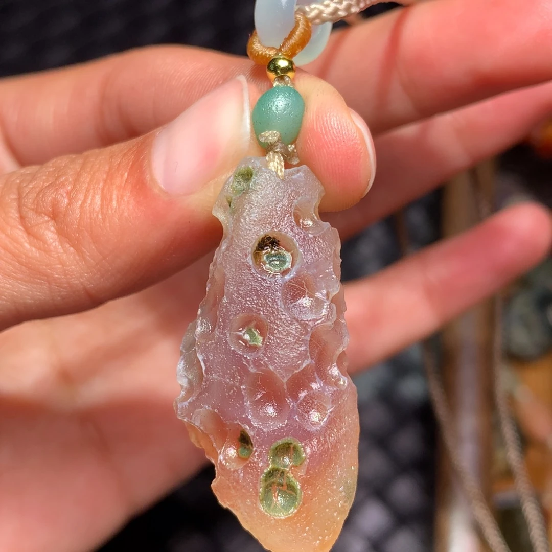 未镶嵌玛瑙/玉髓珠宝半成品