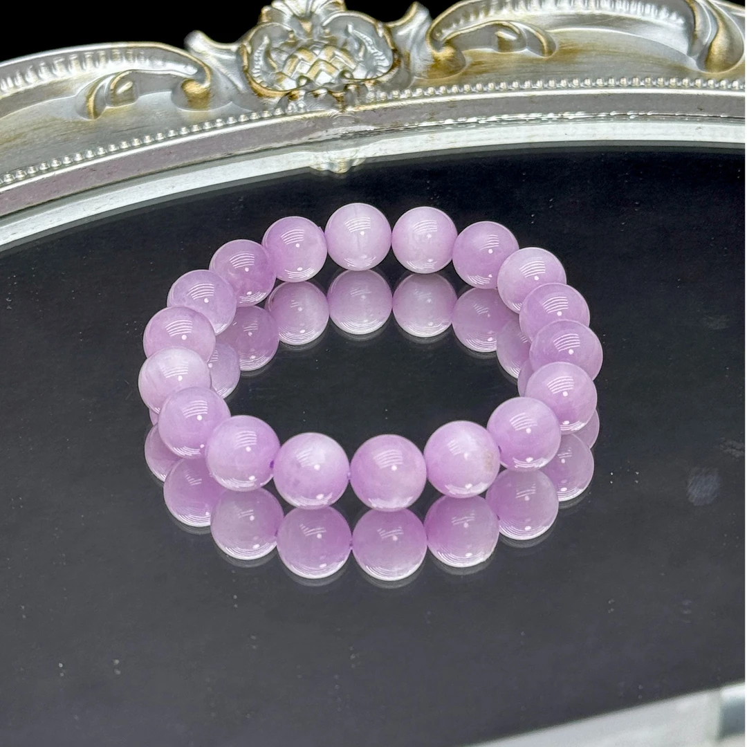 【然之傲】Q043     紫锂辉石手串（多样性发其一）