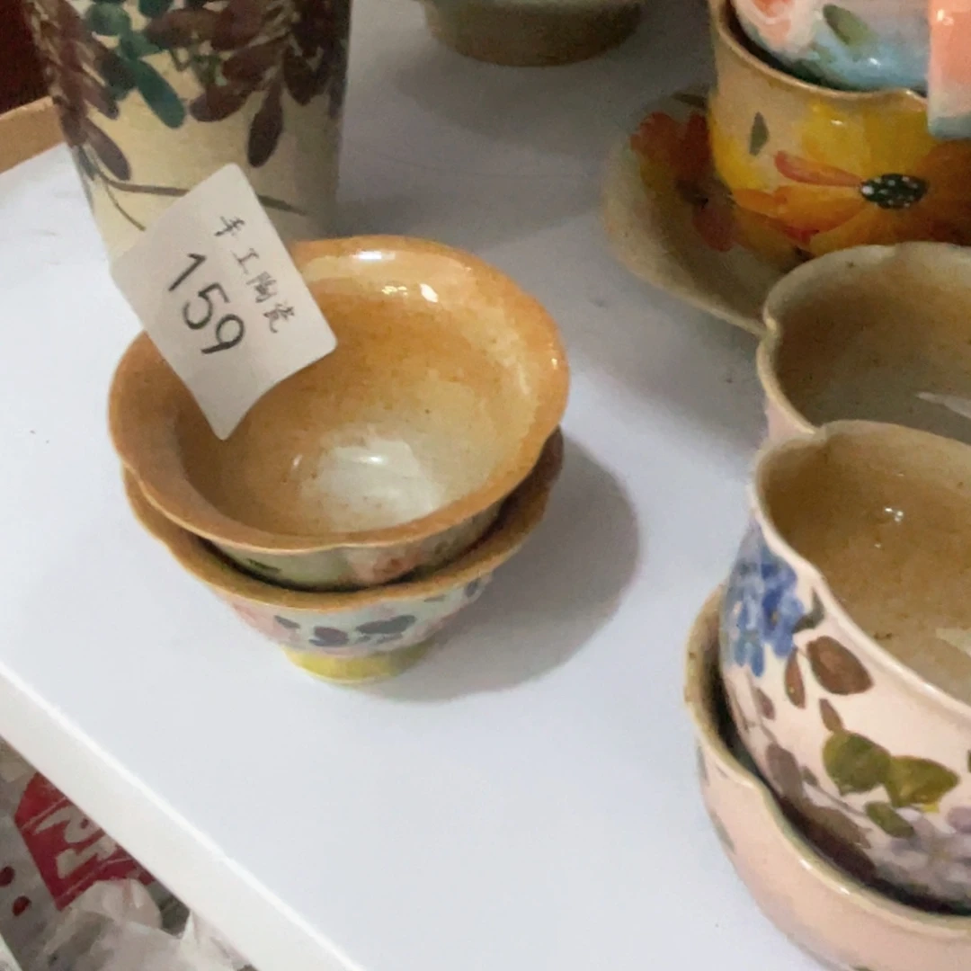 玲***）景德镇手工瓷器两个159