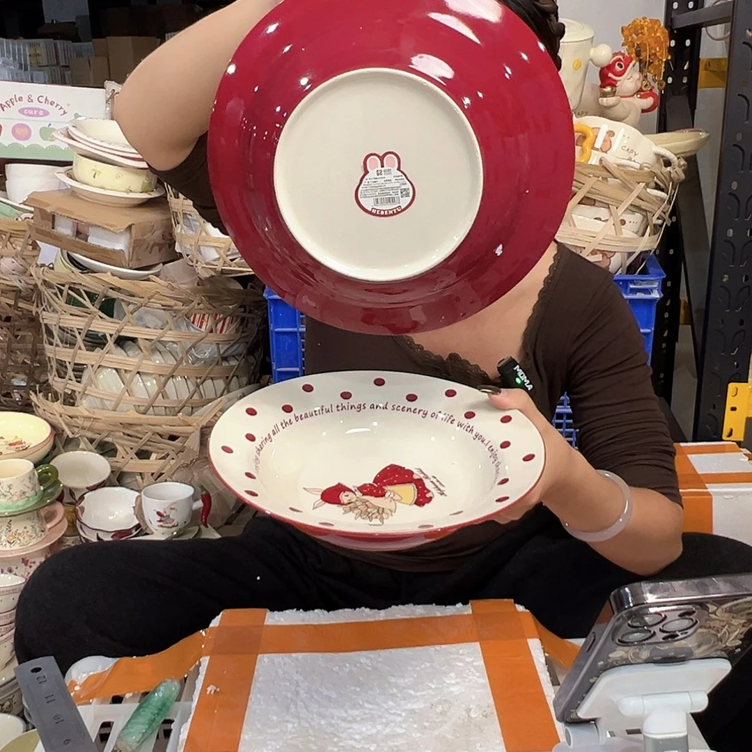 潮州陶瓷餐具微瑕9寸