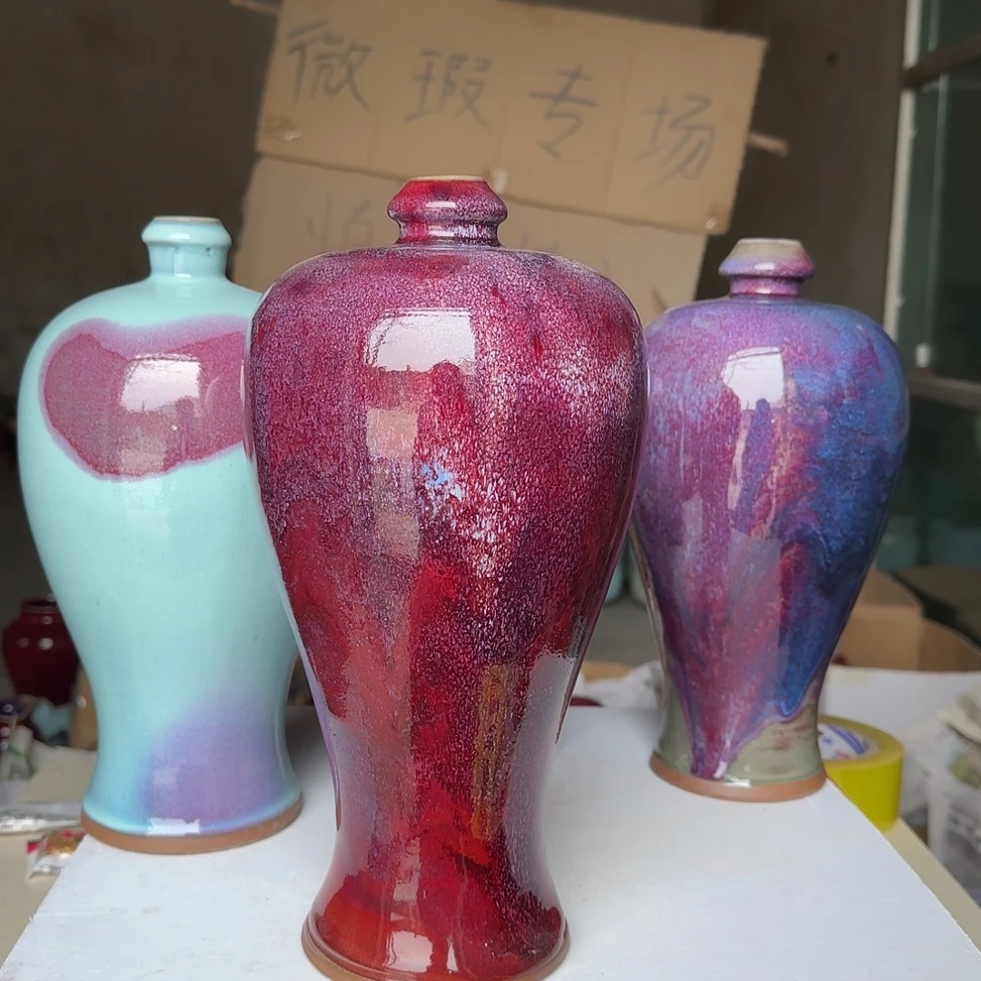 摆件陶郑家钧瓷摆件微瑕
