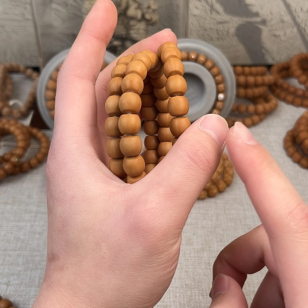 猴头核桃手串小直切 一两颗轻微薄皮