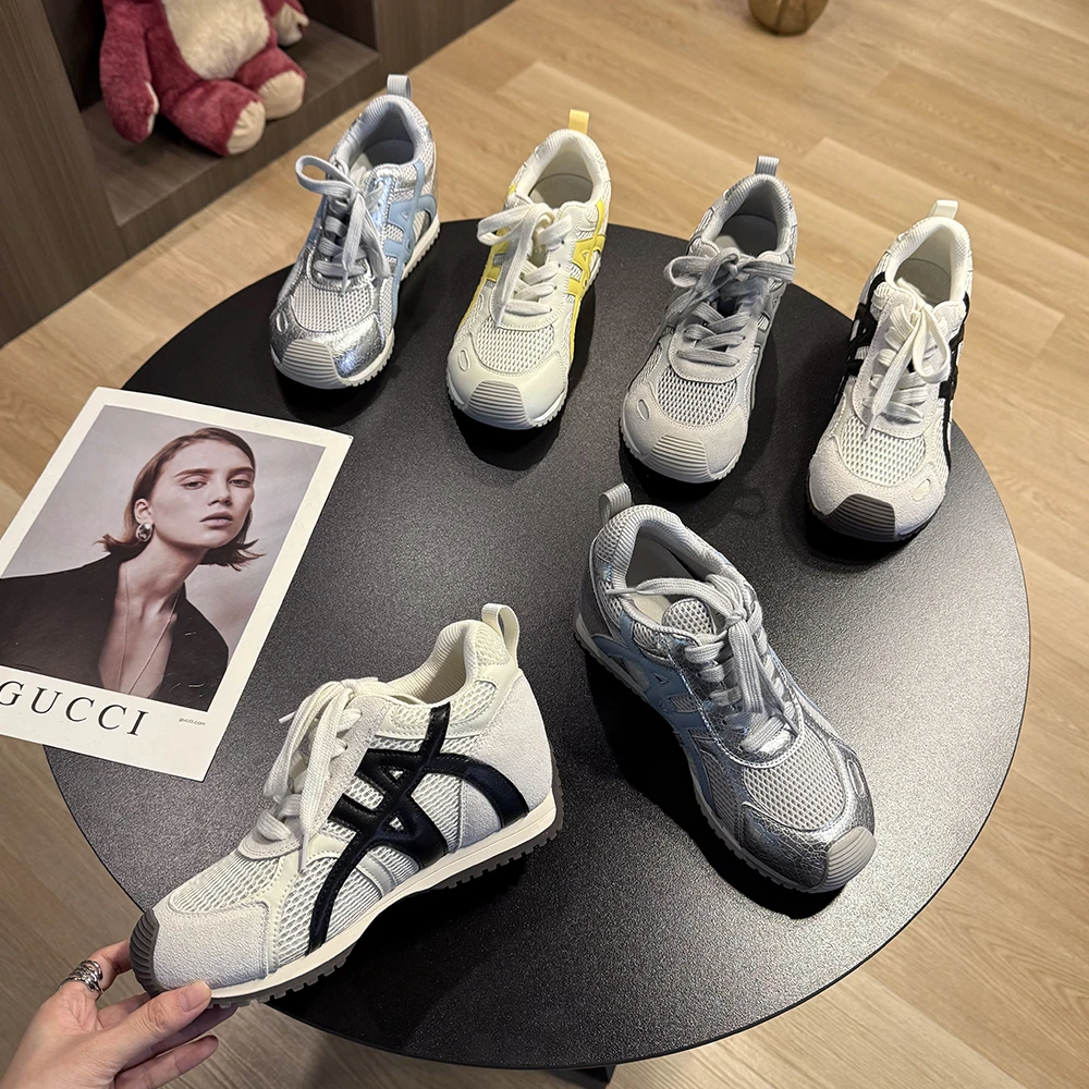 【范小洛】上新！+7CM明星同款百搭鞋子女ins潮牌夏季德训鞋