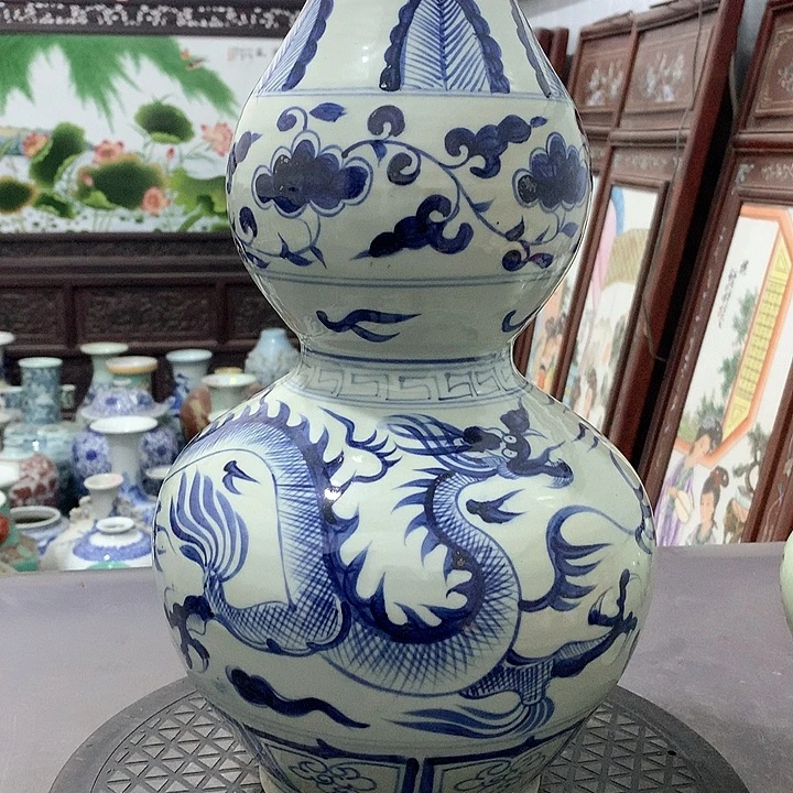 陶摆件博古架陶瓷摆件
