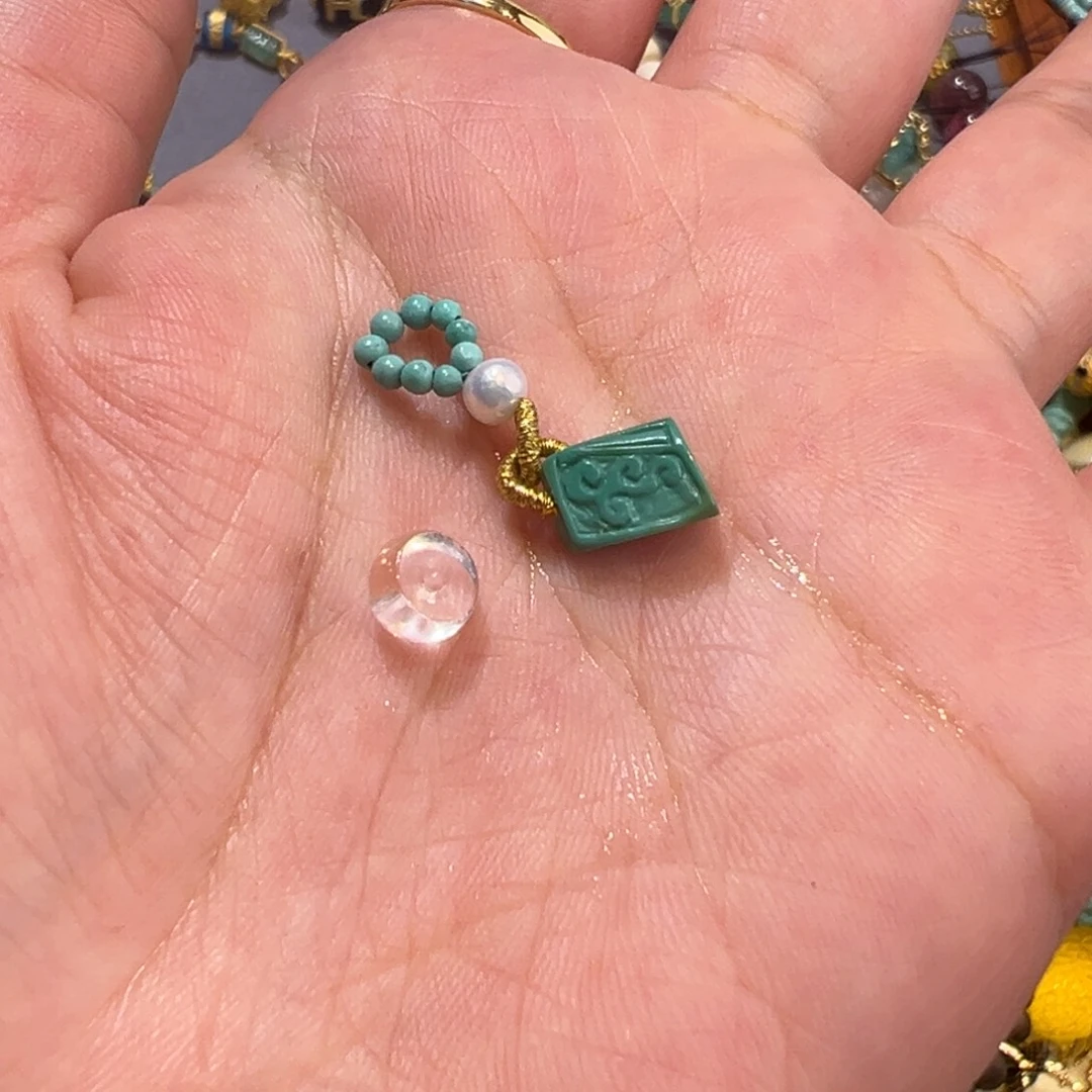 水晶珠宝半成品未镶嵌配件