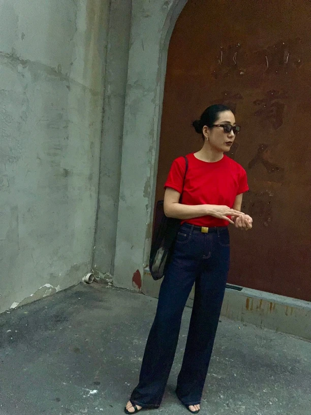 极简高级纯色T恤时尚夏季