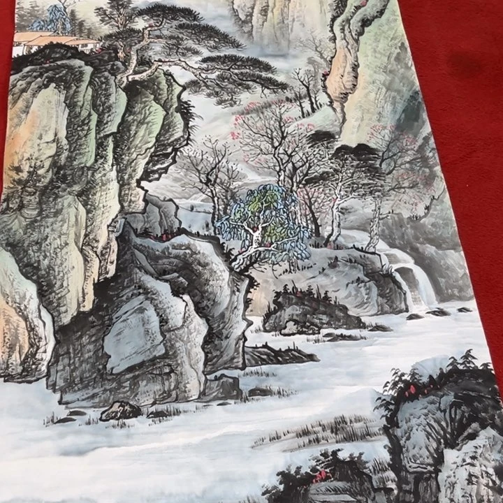 国画手绘图标图册等