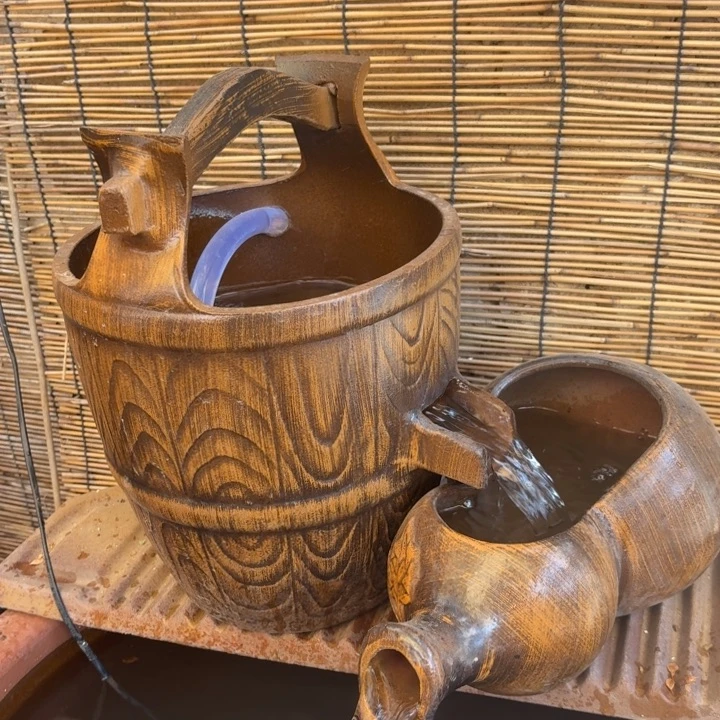 粗陶口径25/35，17/32/14进水口2.厘米