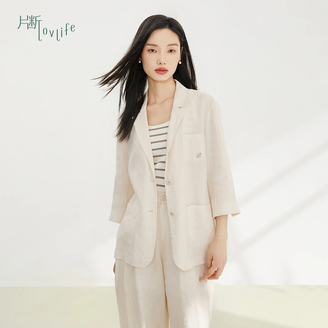 片断女装西装外套P4B320010W05