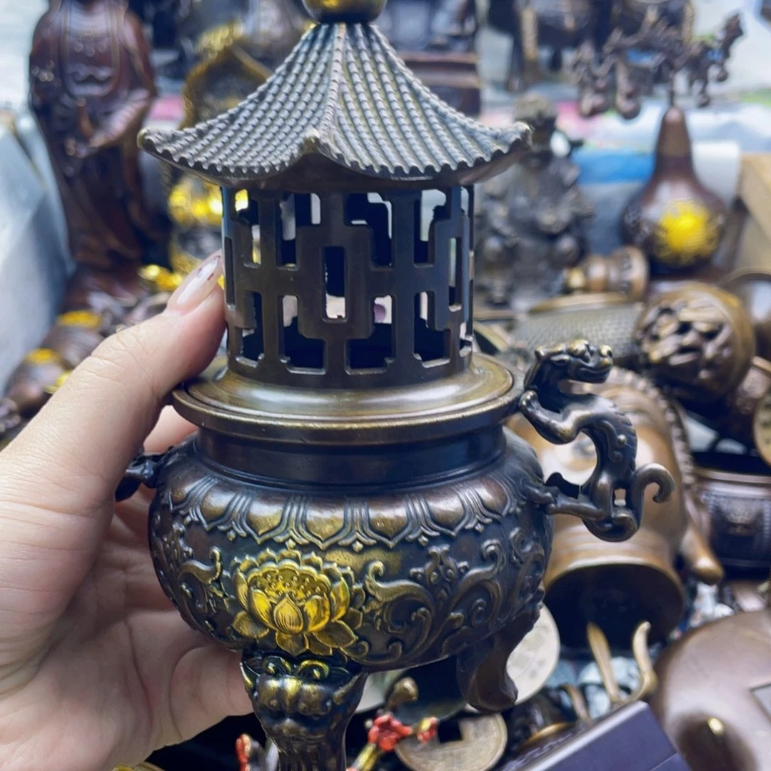 铜器工艺品办公室摆件