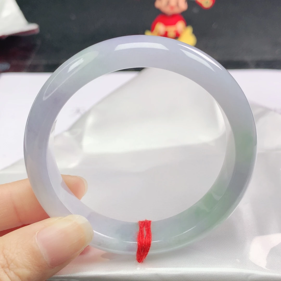 翡翠未镶嵌手镯正