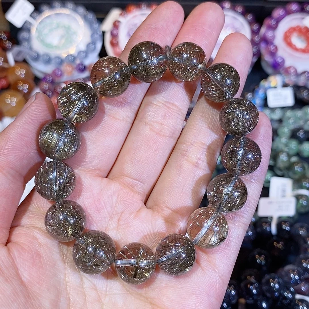 水晶手串未镶嵌…13mm左右