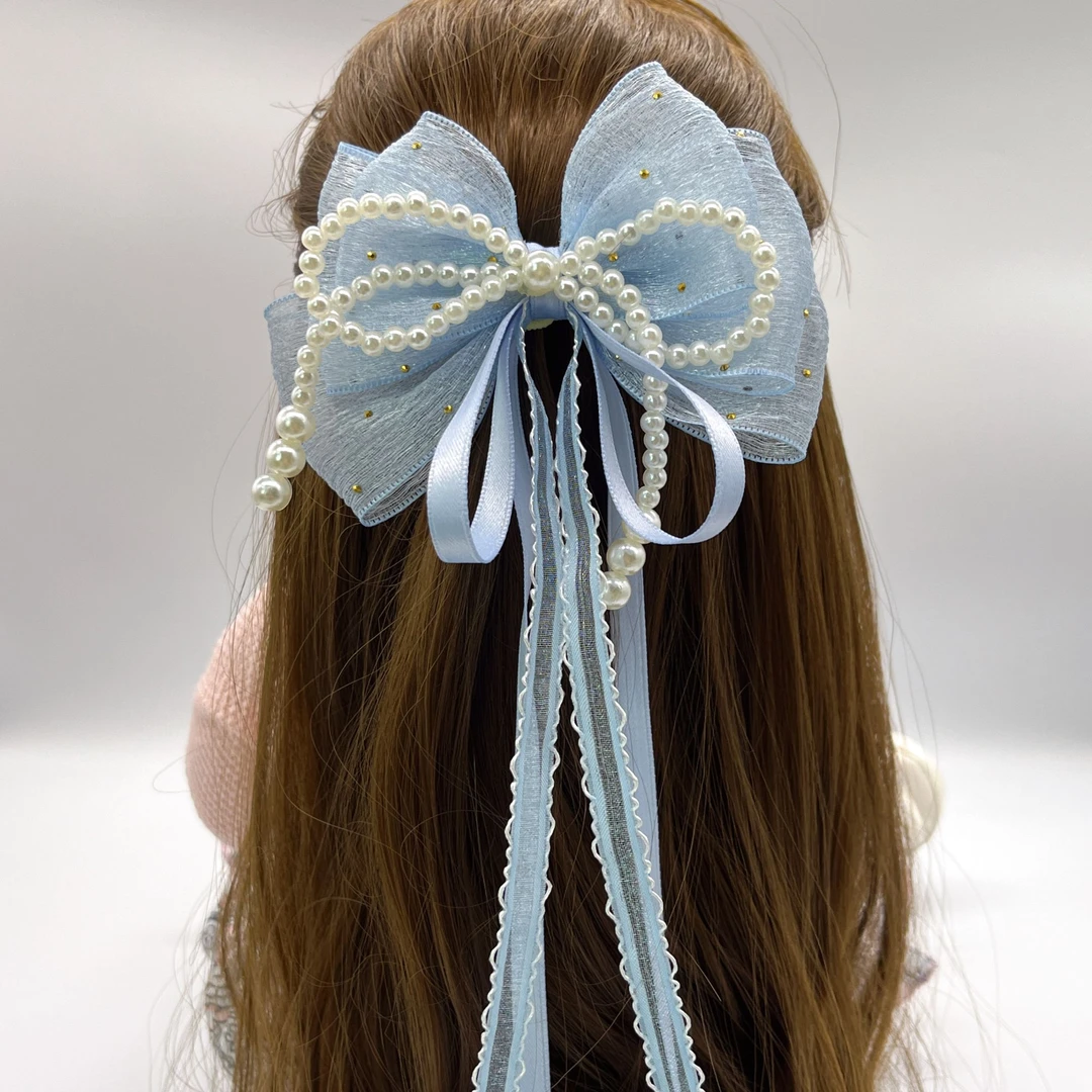 仙女风休闲风发夹复古搭配古风可爱发卡中国风韩版小女孩