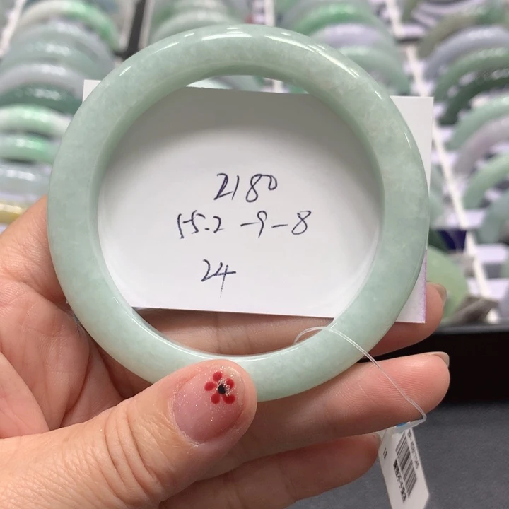 翡翠未镶嵌手镯24