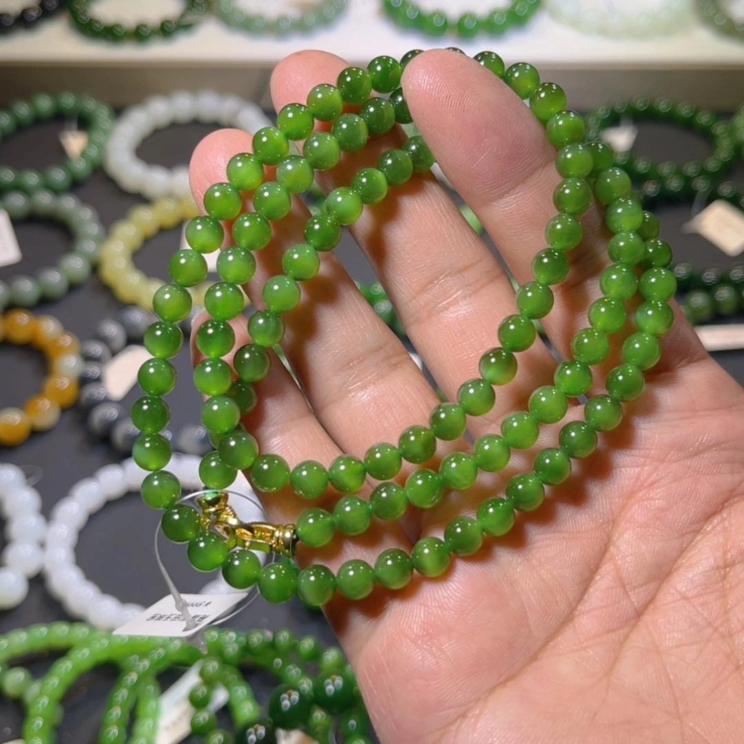 ****心和田玉未镶嵌手链