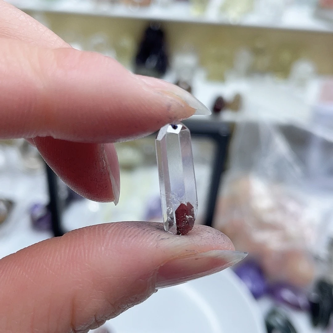 水晶珠宝半成品未镶嵌白***。