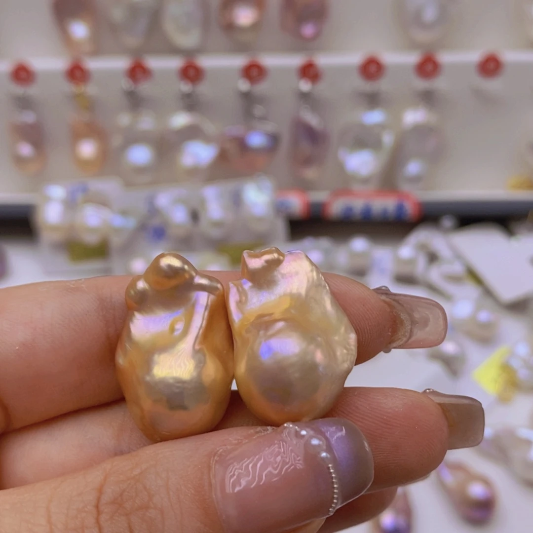 淡水珍珠未镶嵌吊坠(赠链)