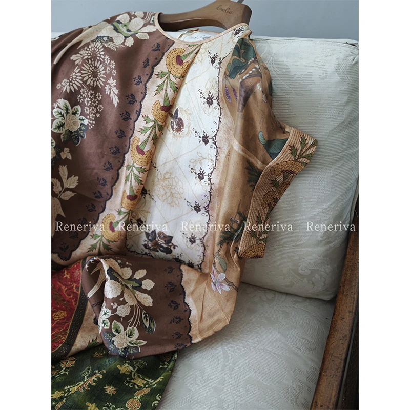 ReneRiva买手店 Riva 一路生花 中式美学东方感连衣裙