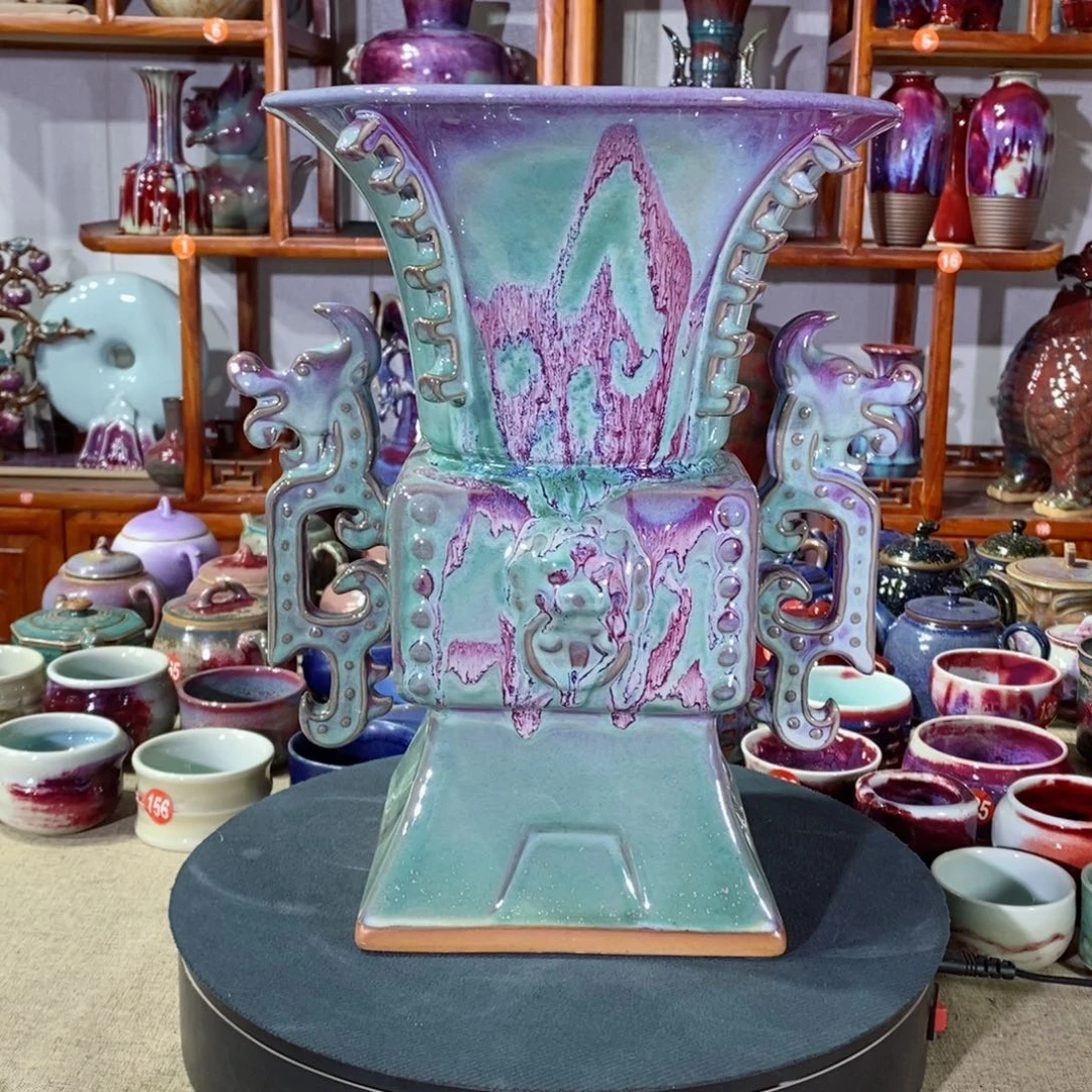 摆件神垕镇原产地钧瓷！