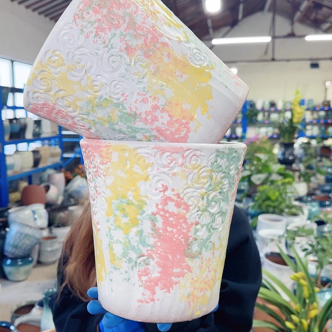 媛****花盆紫砂高21口21