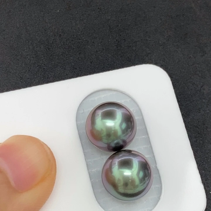 海水珍珠裸珠大溪地10-11