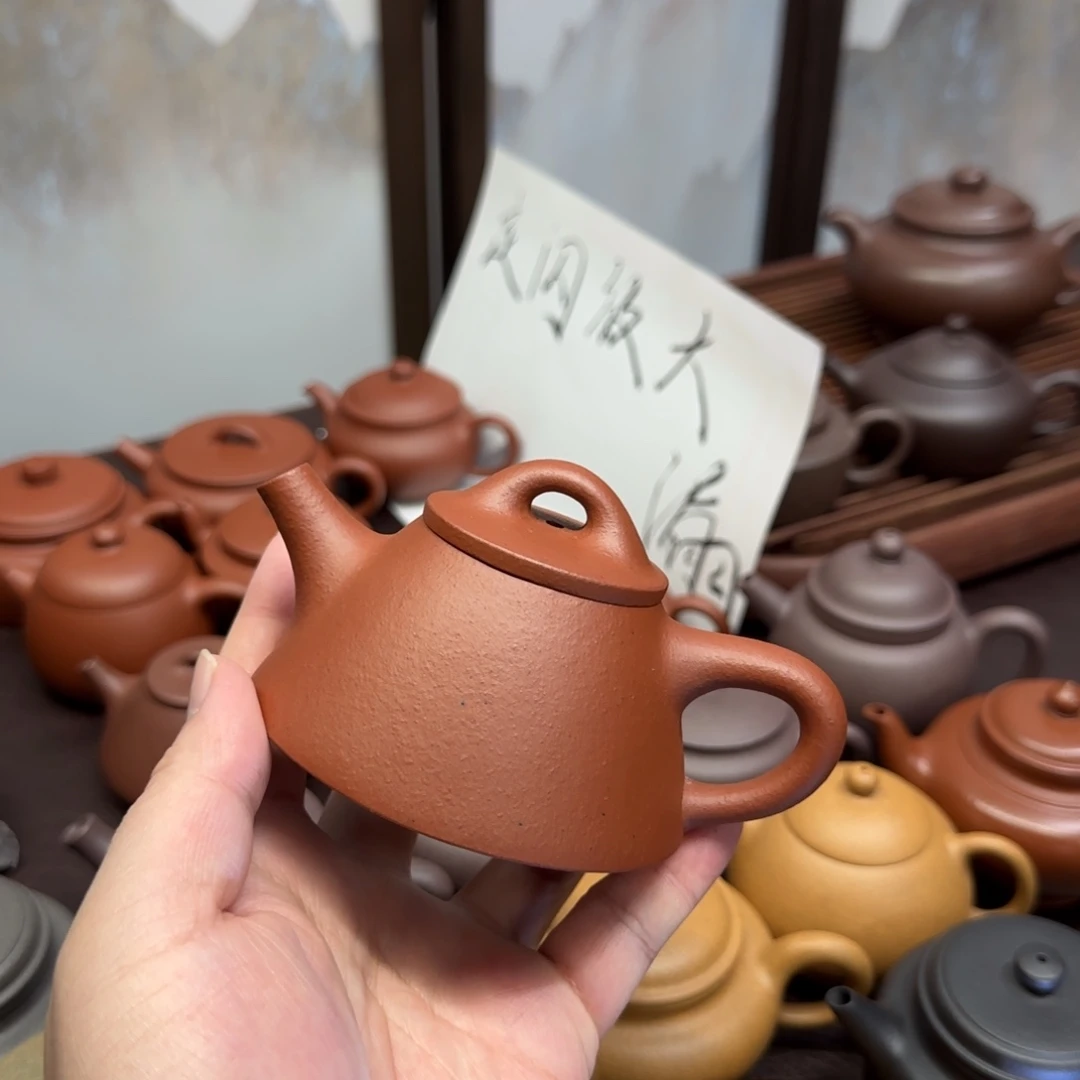 明***兴茶壶紫砂龙血砂霸王瓢
