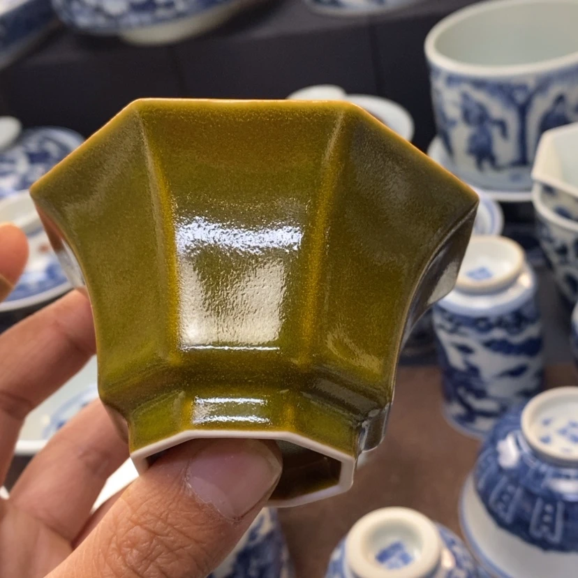 【闪购商品】景德镇颜色釉主人杯