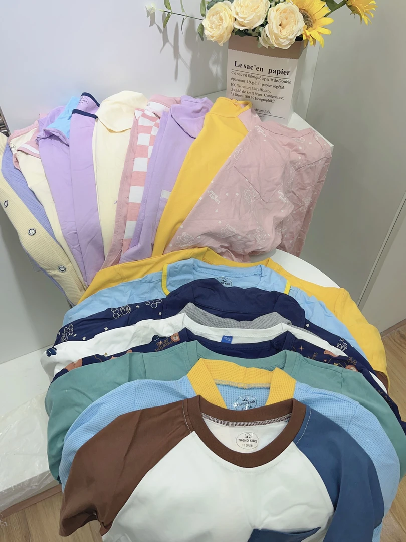 儿童家居服纯棉上衣