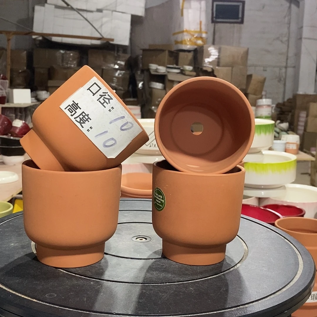 微瑕花盆-006-口10×10-4个