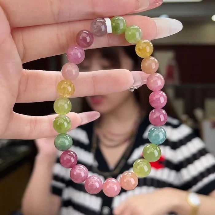 04462715/未镶嵌碧玺8mm+单圈多样性发货