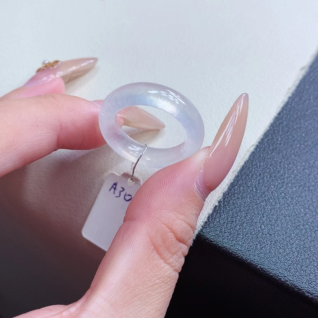 未镶嵌戒指翡翠13-14号