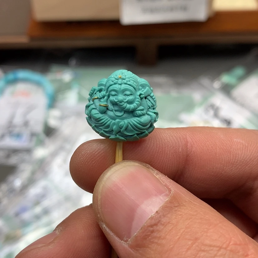 【闪购商品】绿松石颈饰未镶嵌32