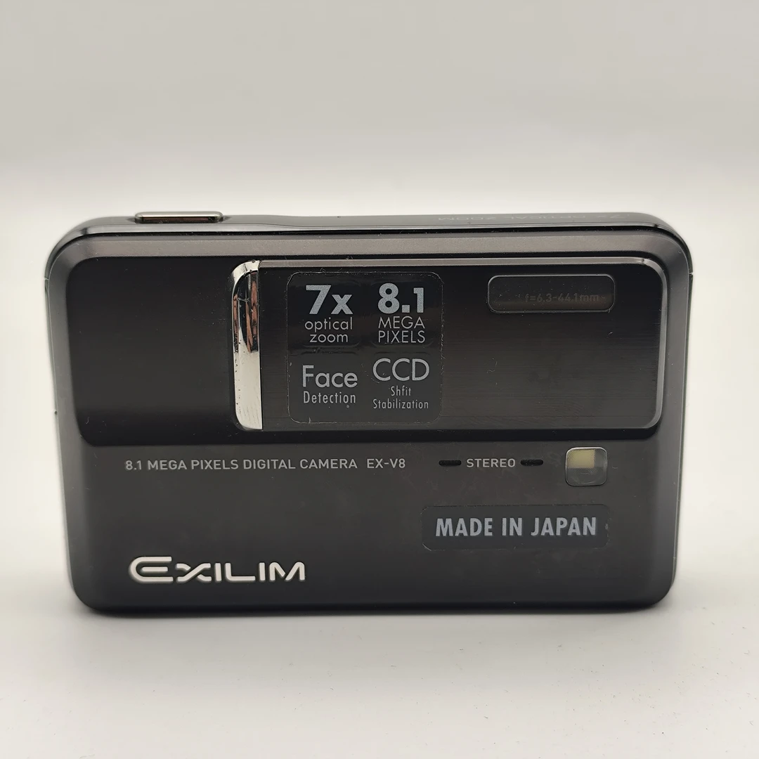 9新 Casio/卡西欧 人像ccd相机 卡西欧v8 700w像素 柔肤美颜