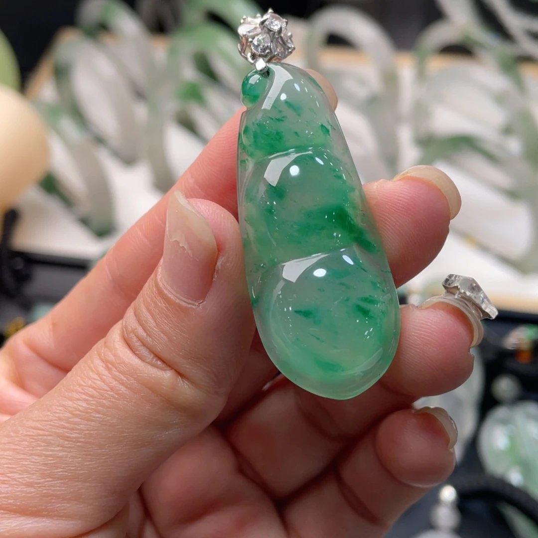 吊坠(不含链)未镶嵌石英质玉