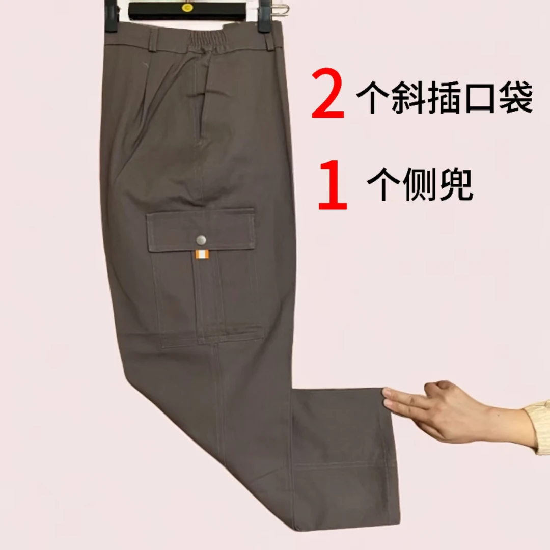 纯棉工装单裤子耐磨耐穿耐烫电焊工透气劳保裤正版劳保裤工作服